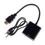 Конвертор MCC HDMI to VGA + Audio 3.5 mm, black